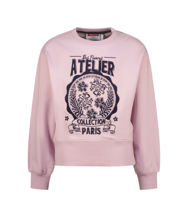 Vingino winter sweater meisjes - paars - Nydra - comfort fit