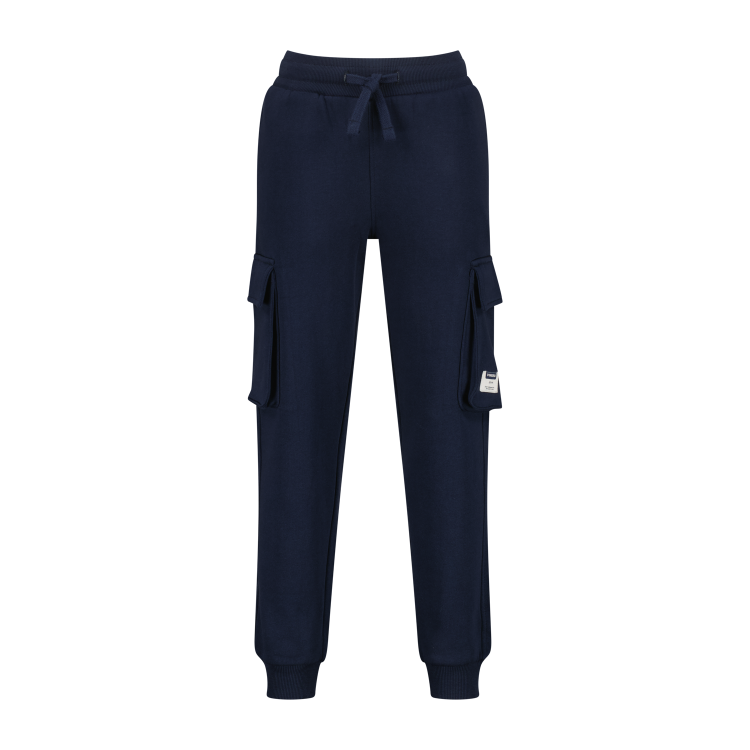 Vingino winter broek meisjes - donker blauw - Basic sweat cargo - comfort fit afbeelding