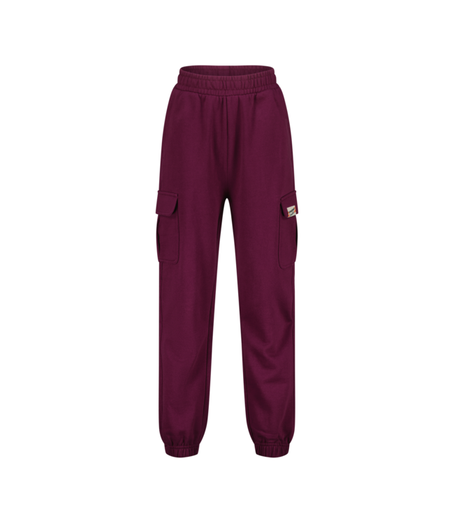 Vingino winter broek meisjes - paars - Basic sweat cargo - comfort fit