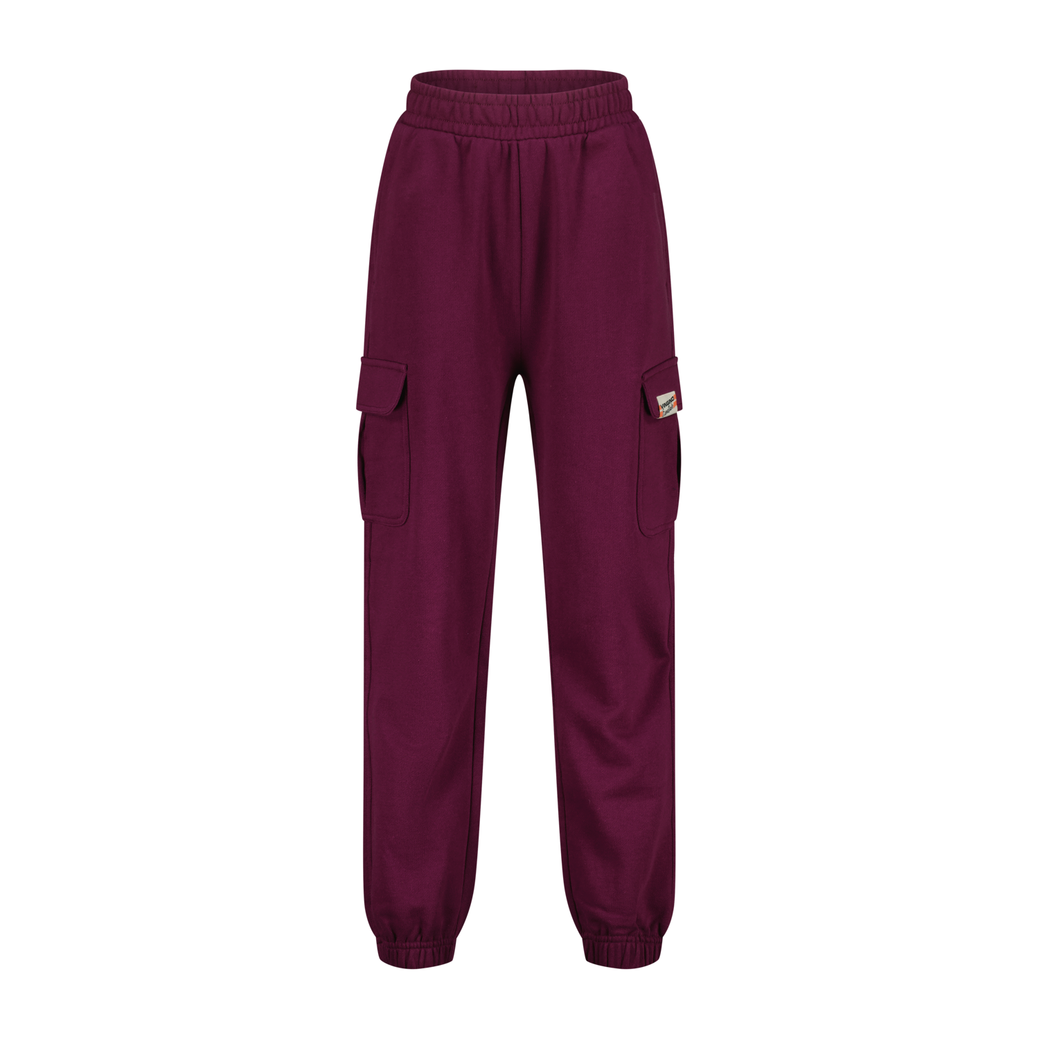 Vingino winter broek meisjes - paars - Basic sweat cargo - comfort fit afbeelding