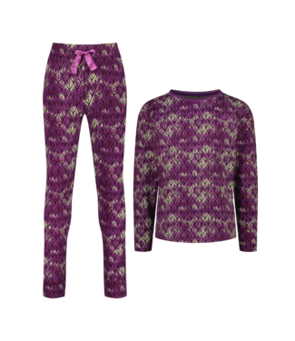 Vingino winter pyjama meisjes - paars - Wayra - comfort fit