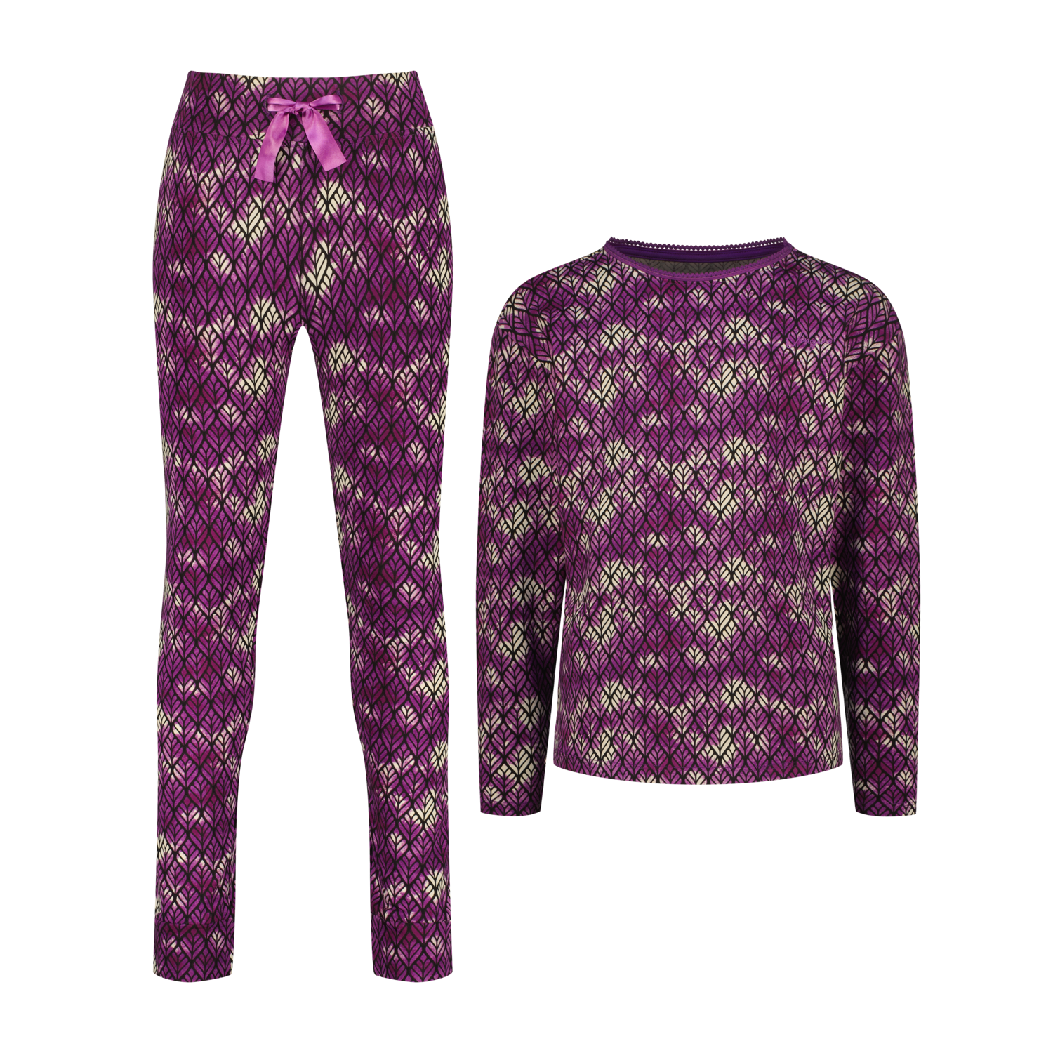Vingino winter pyjama meisjes - paars - Wayra - comfort fit afbeelding