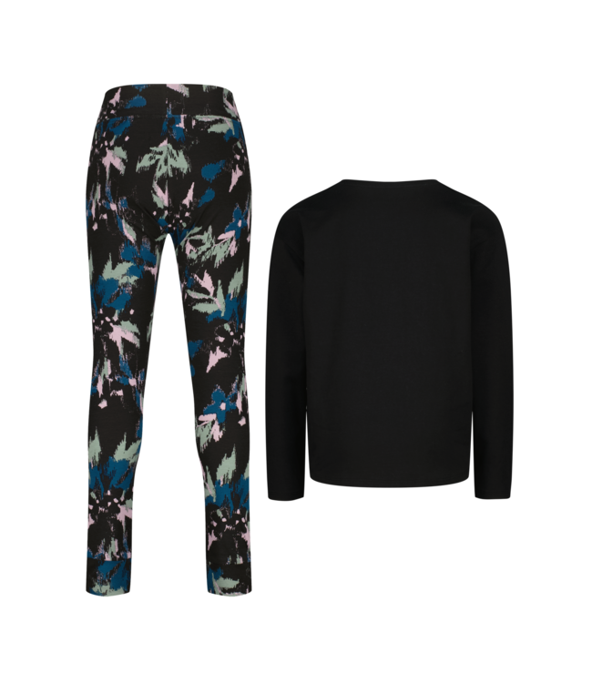 Vingino winter pyjama meisjes - zwart - Wayra - comfort fit