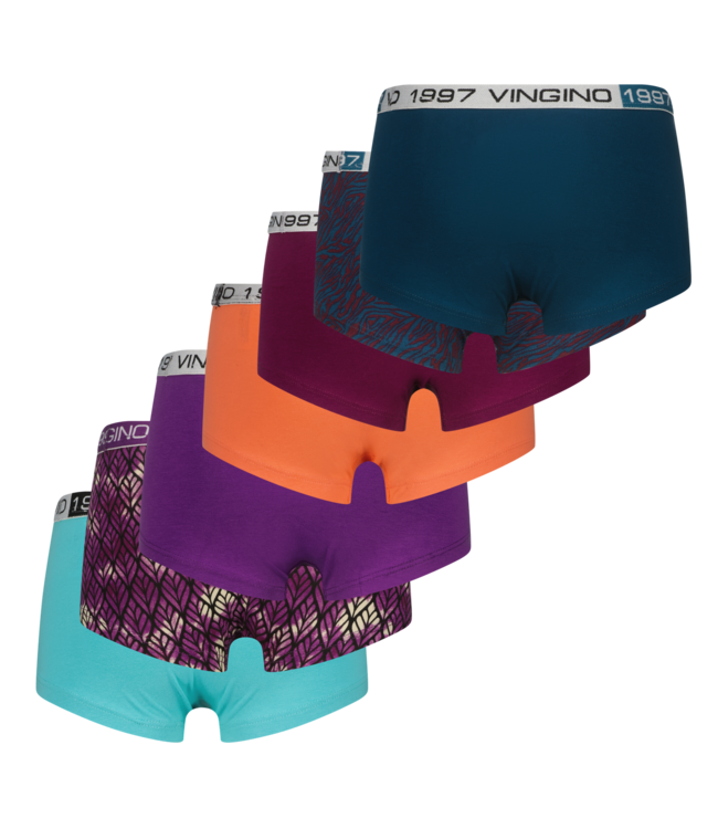 Vingino winter ondergoed meisjes - blauw - 7 pack hipster - comfort fit