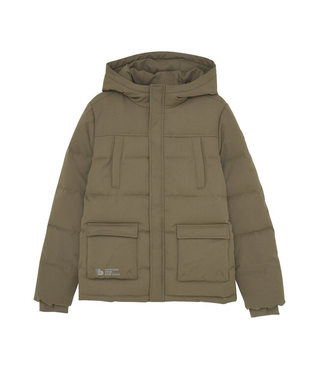 Indian Blue Jeans Winter winterjas jongens - bruin - puffer