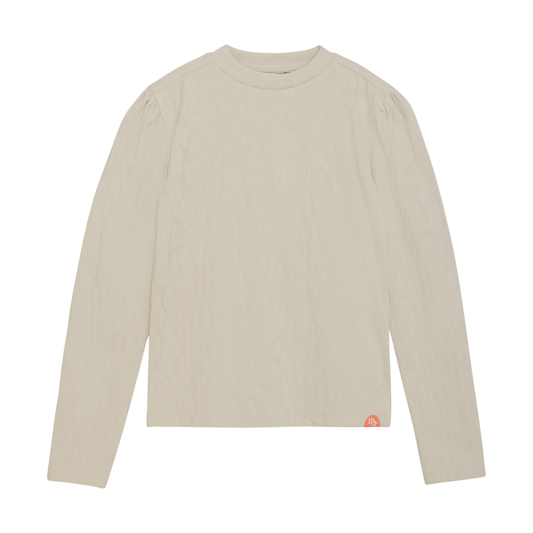 Indian Blue Jeans Winter t-shirt meisjes - zand - longsleeve/Jacquard afbeelding 1