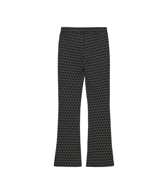 Indian Blue Jeans Winter flare broek meisjes - zwart - fancy