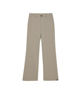 Indian Blue Jeans Winter broek meisjes - zand - wide leg/krijtstreep