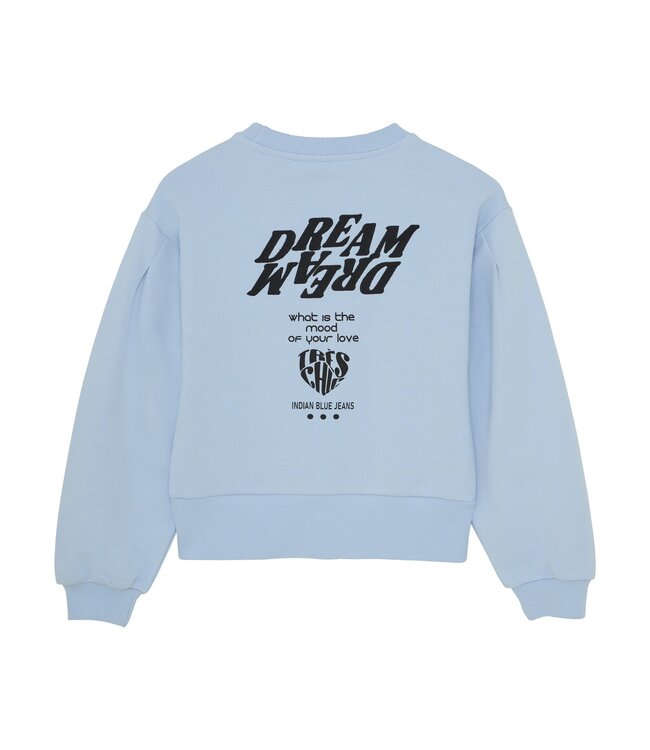 Indian Blue Jeans Winter sweater meisjes - blauw - geborduurd