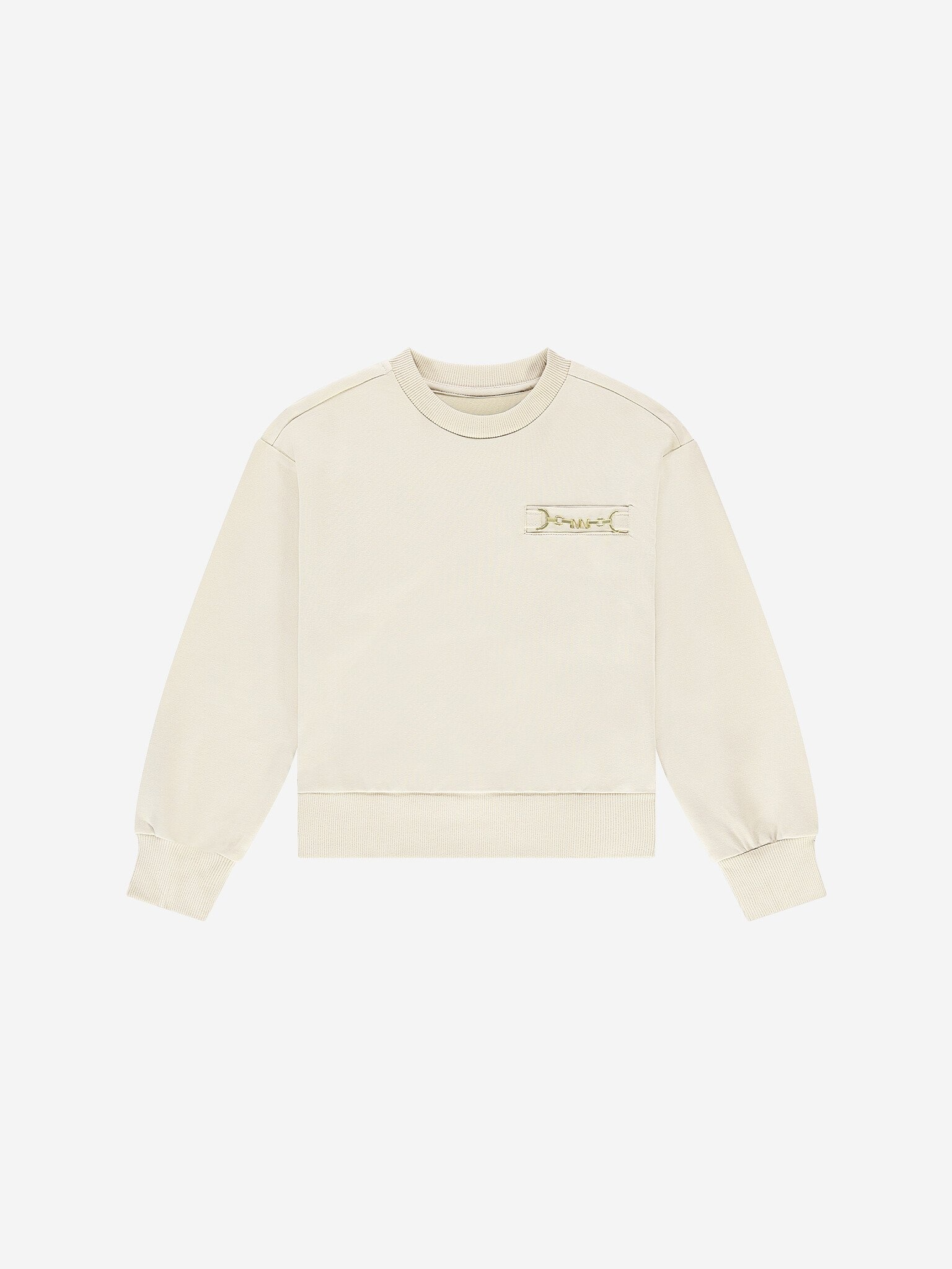Nik&Nik winter sweater meisjes - zand - Sage afbeelding