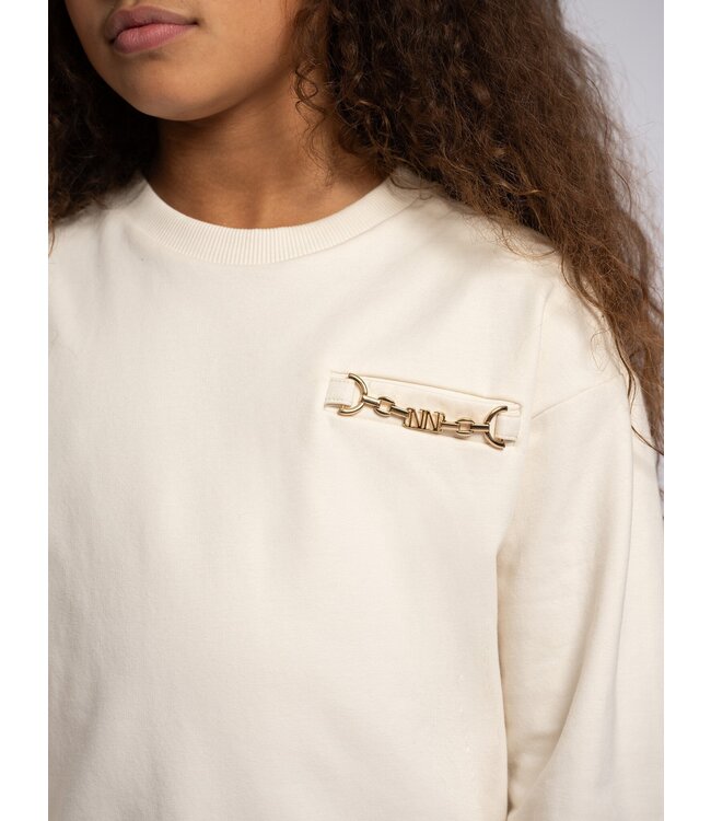 Nik&Nik winter sweater meisjes - zand - Sage