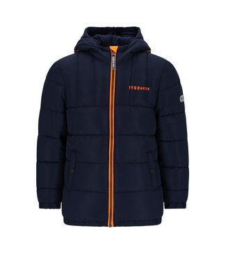Tygo & Vito winter winterjas jongens - navy blauw - Jix