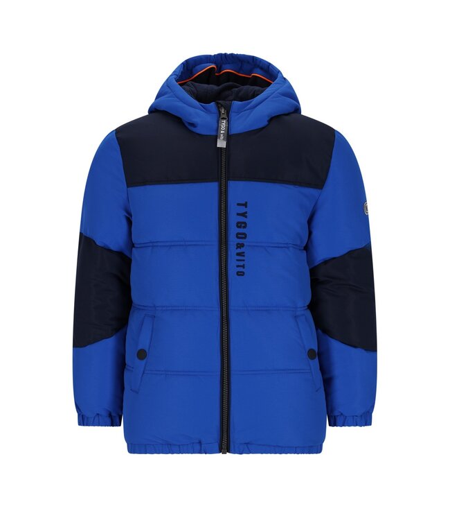 Tygo & Vito winter winterjas jongens - blauw - Joe