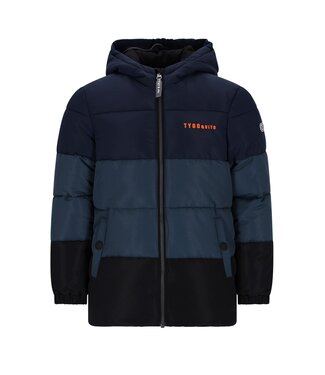 Tygo & Vito winter winterjas jongens - navy blauw - Joppe