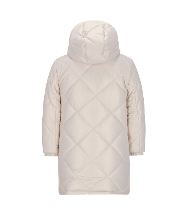 Like Flo winter winterjas meisjes - goud - Ariana - lang, reversible, capuchon, metallic