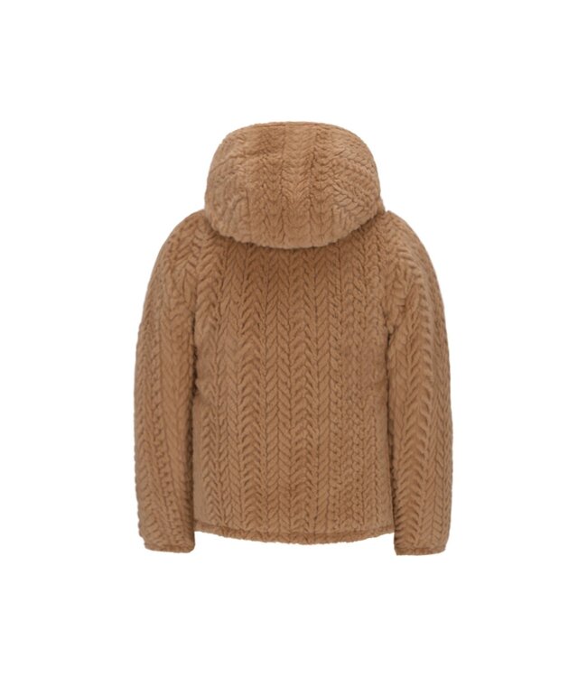 Like Flo winter winterjas meisjes - blauw - Aimee - kort, reversible, capuchon