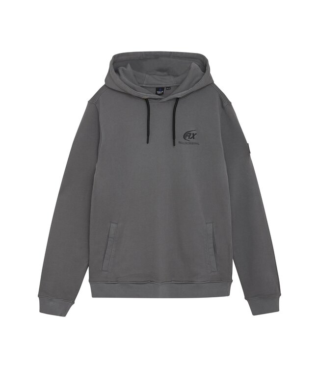 Rellix winter hoodie jongens - grijs - backprint
