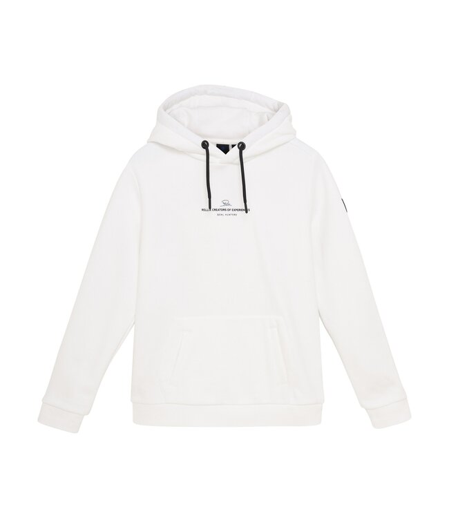 Rellix winter hoodie jongens - wit - zak