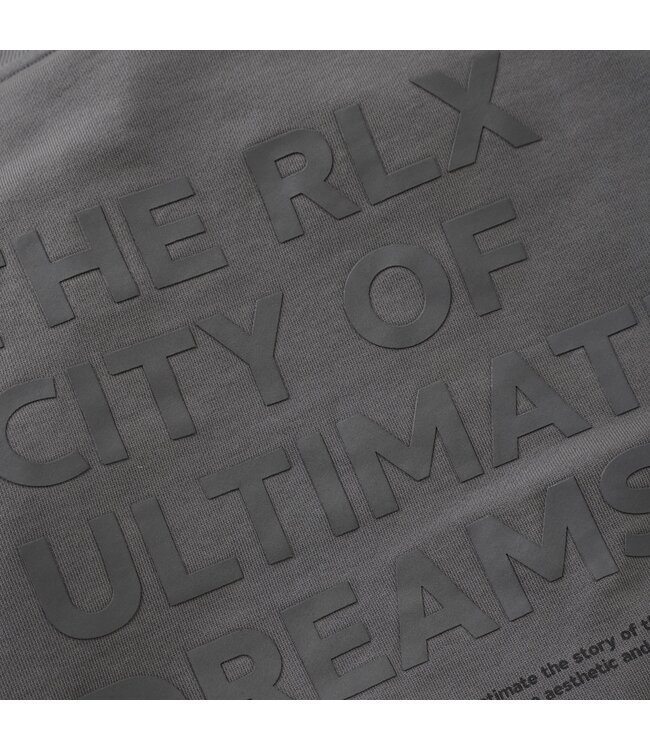 Rellix winter sweater jongens - grijs - backprint