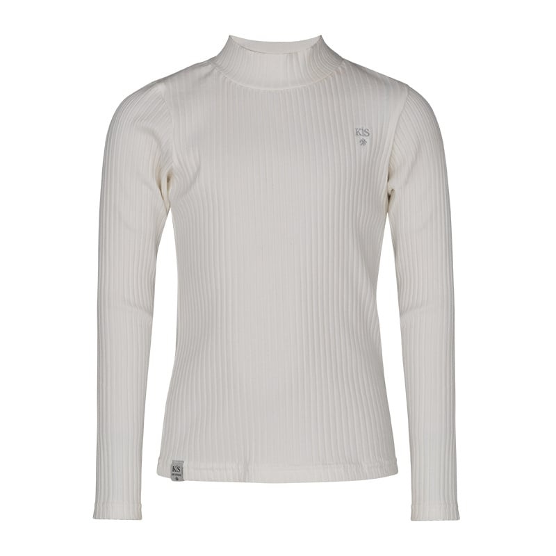 KIEstone winter sweater meisjes - wit - Dora afbeelding