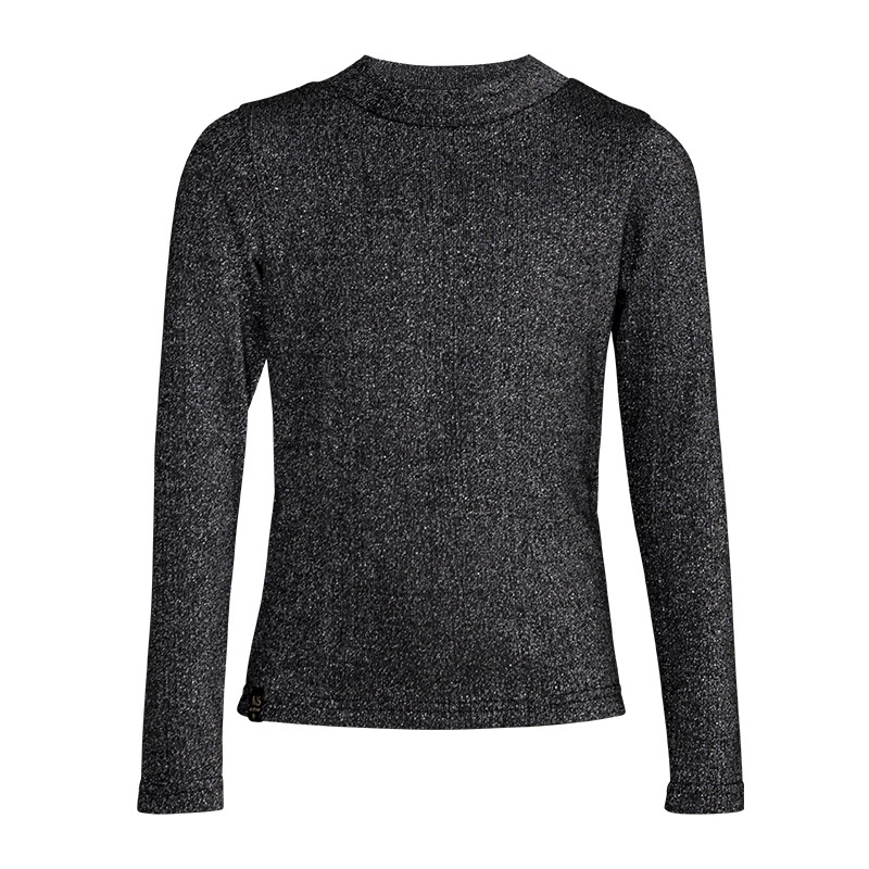 KIEstone winter sweater meisjes - zwart - Dora afbeelding