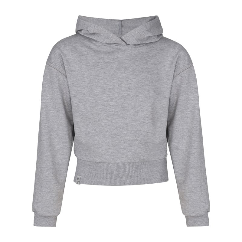 KIEstone winter hoodie meisjes - licht grijs - Vaya afbeelding