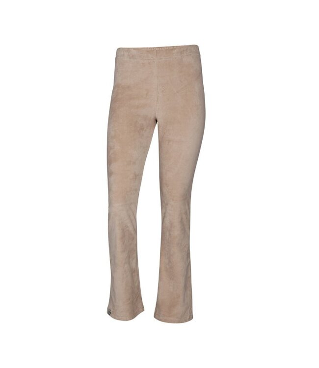 KIEstone winter flare broek meisjes - zand - Flair