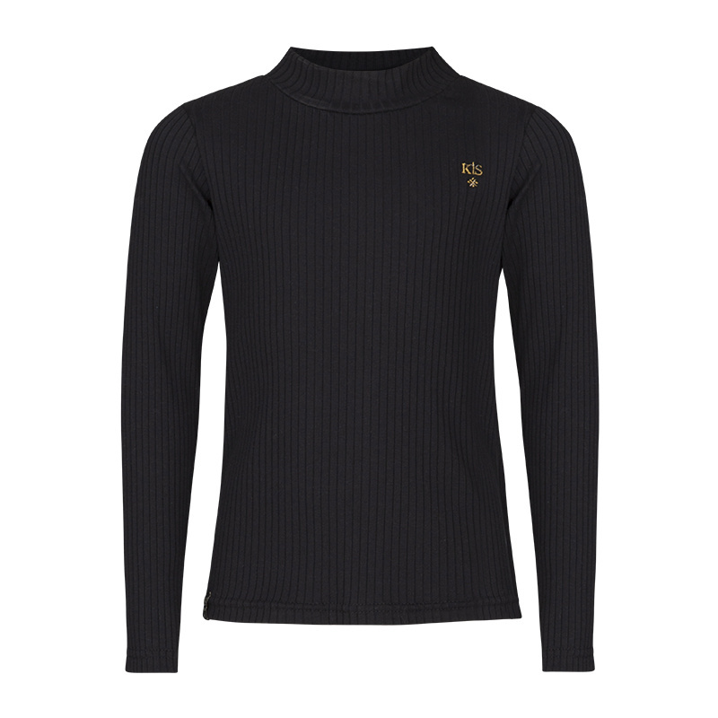 KIEstone winter sweater meisjes - zwart - Dora afbeelding