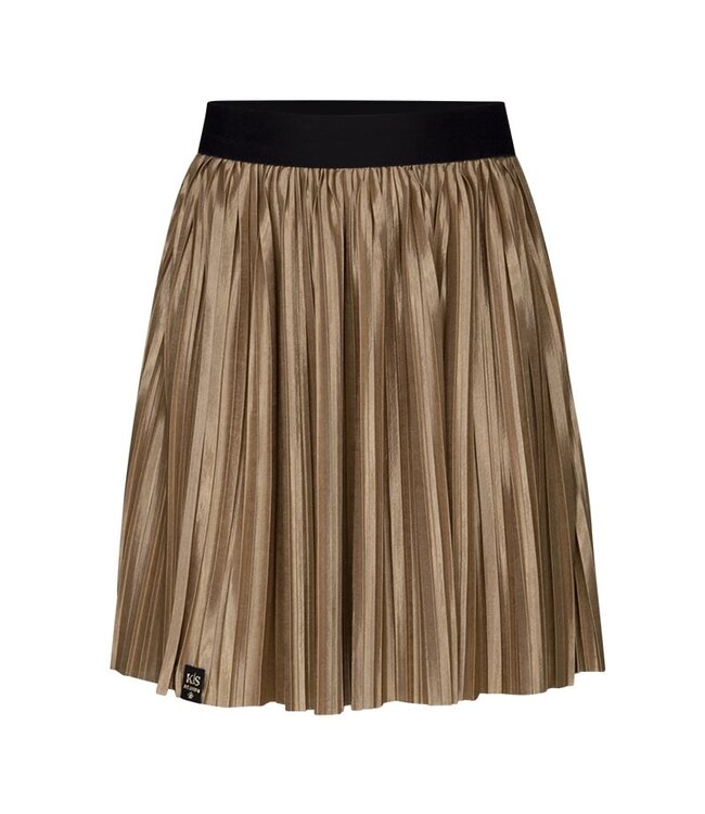 KIEstone winter rok meisjes - bruin - Esmee