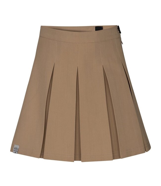 KIEstone winter rok meisjes - bruin - Barbara