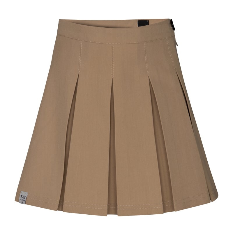 KIEstone winter rok meisjes - bruin - Barbara afbeelding