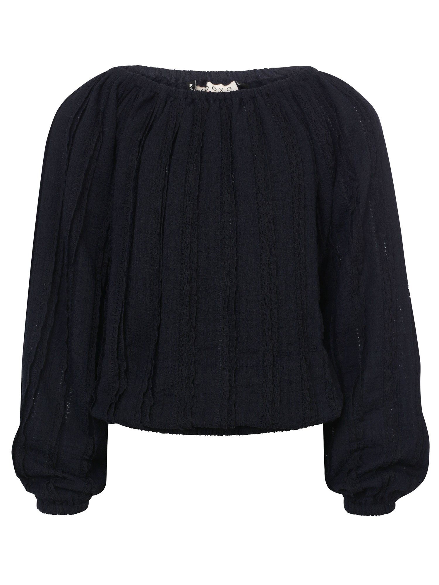 LOOXS 10sixteen winter top kant meisjes - navy blauw afbeelding