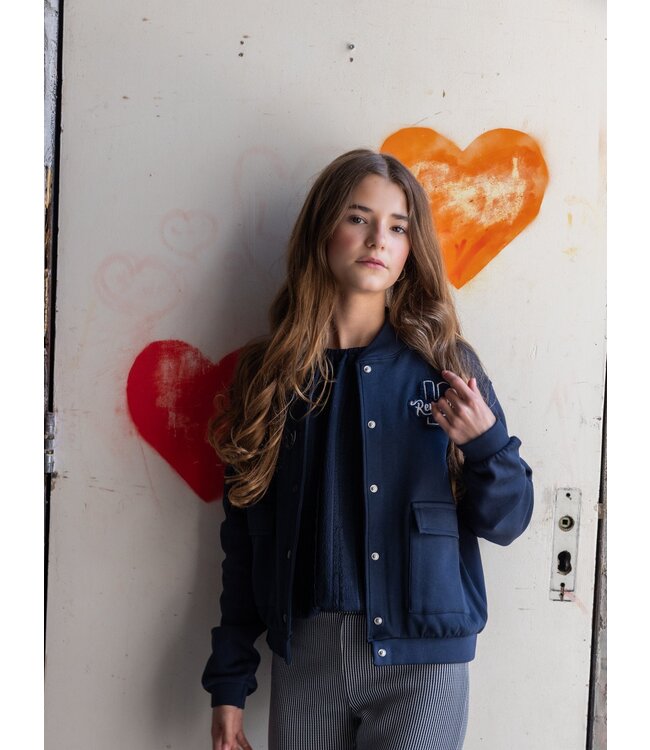 LOOXS 10sixteen winter vest meisjes - donker navy blauw