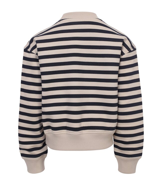 LOOXS 10sixteen winter sweater meisjes - blauw - gestreept