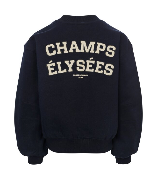 LOOXS 10sixteen winter sweater meisjes - donker navy blauw