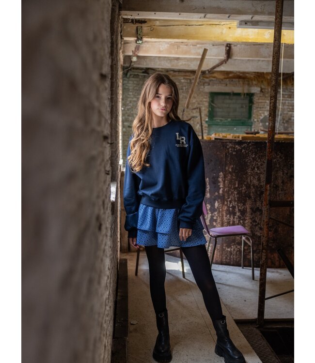 LOOXS 10sixteen winter sweater meisjes - donker navy blauw