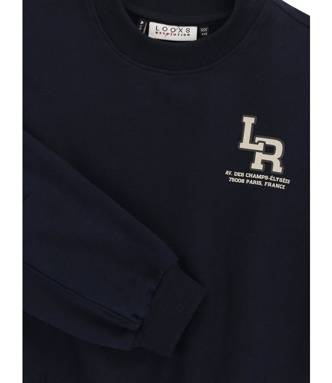 LOOXS 10sixteen winter sweater meisjes - donker navy blauw