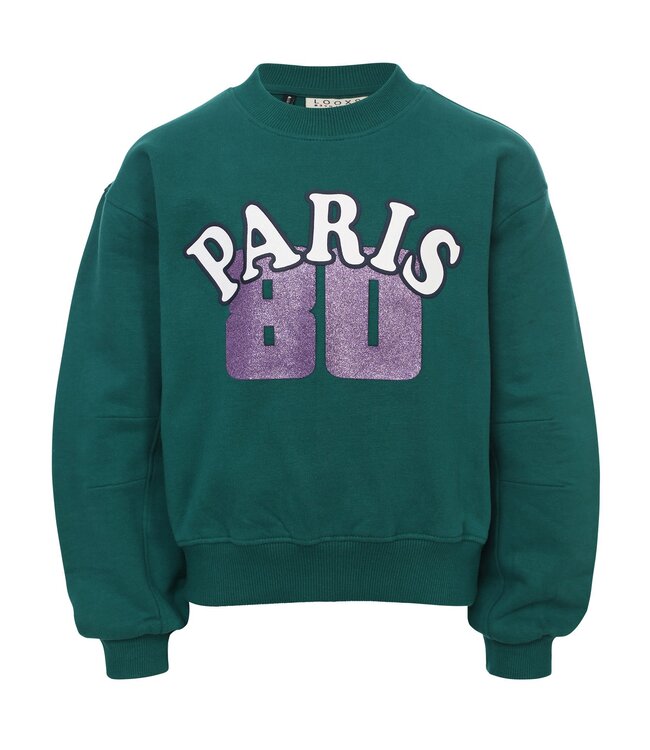 LOOXS 10sixteen winter sweater meisjes -  groen