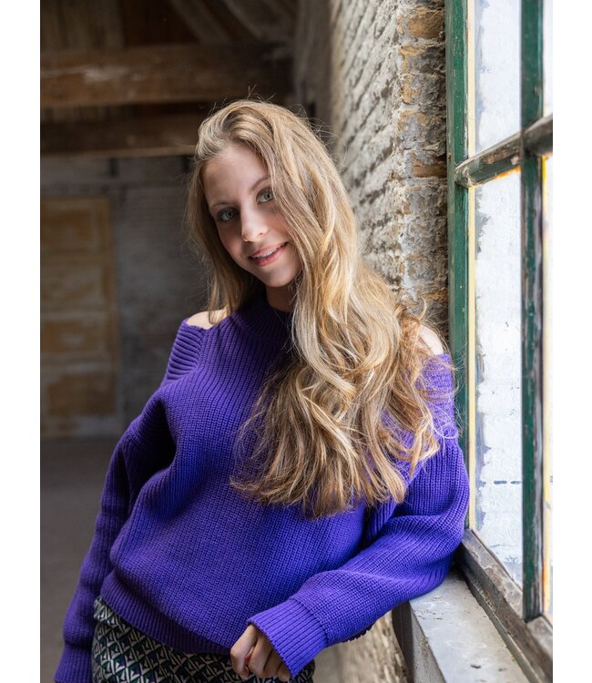 LOOXS 10sixteen winter trui meisjes -  paars