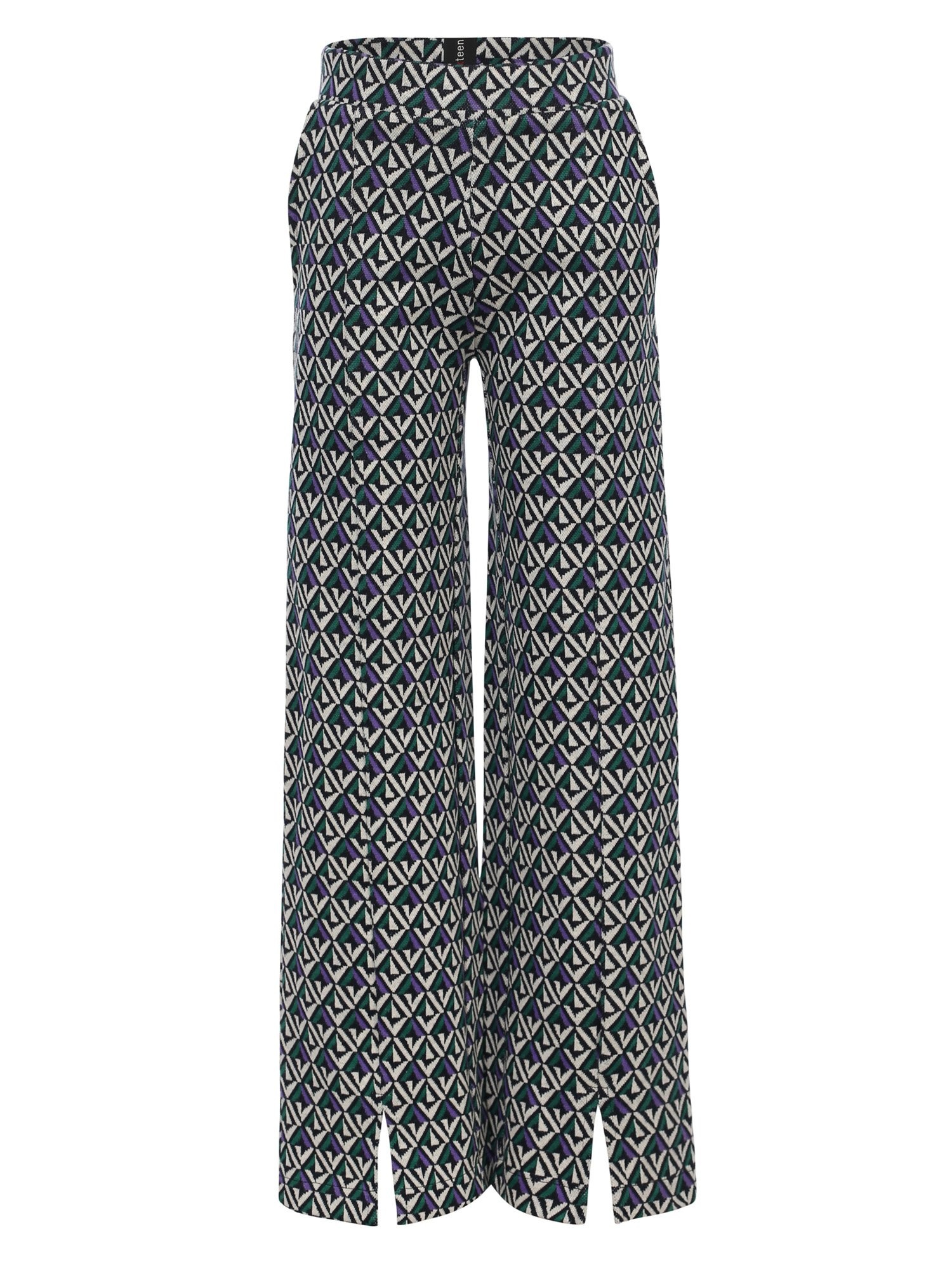 LOOXS 10sixteen winter broek meisjes - groen - jaquard afbeelding