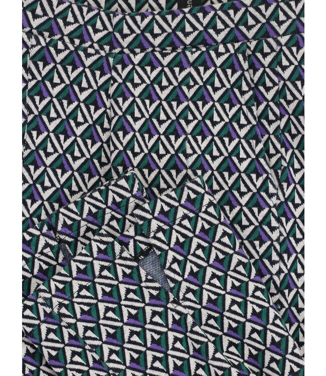 LOOXS 10sixteen winter broek meisjes - groen - jaquard