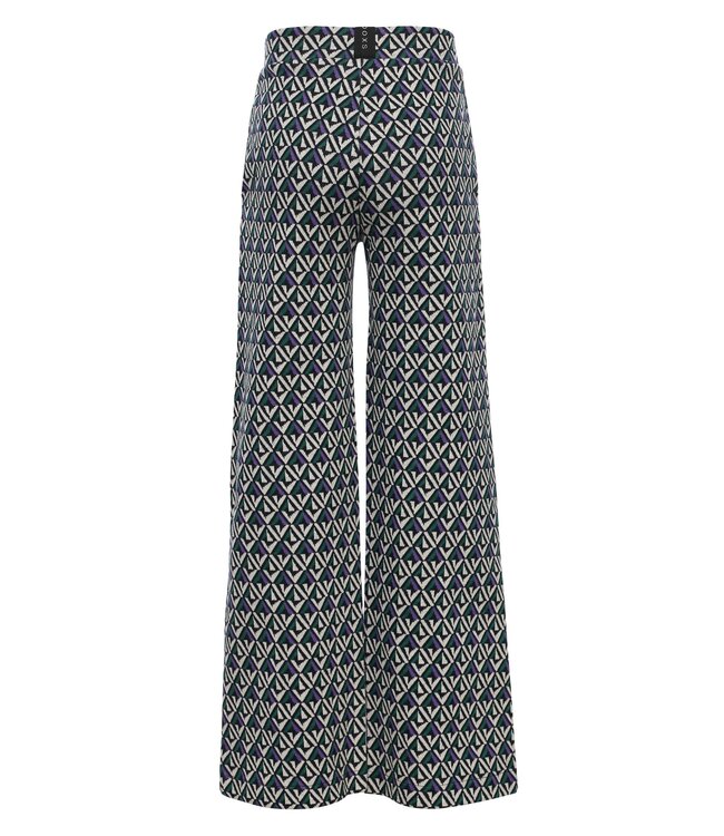 LOOXS 10sixteen winter broek meisjes - groen - jaquard