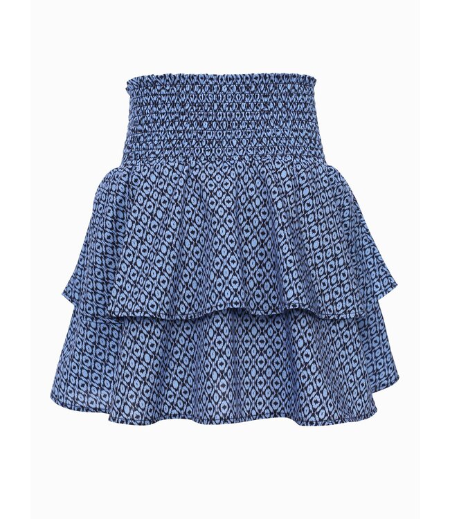 LOOXS 10sixteen winter skort meisjes - blauw - etnische print