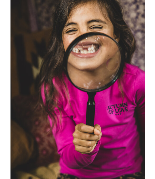 LOOXS Little winter t-shirt meisjes - roze - longsleeve