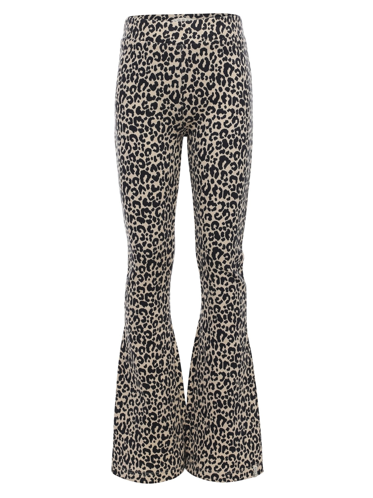 LOOXS Little winter broek meisjes - zand - luipaard/jaquard afbeelding