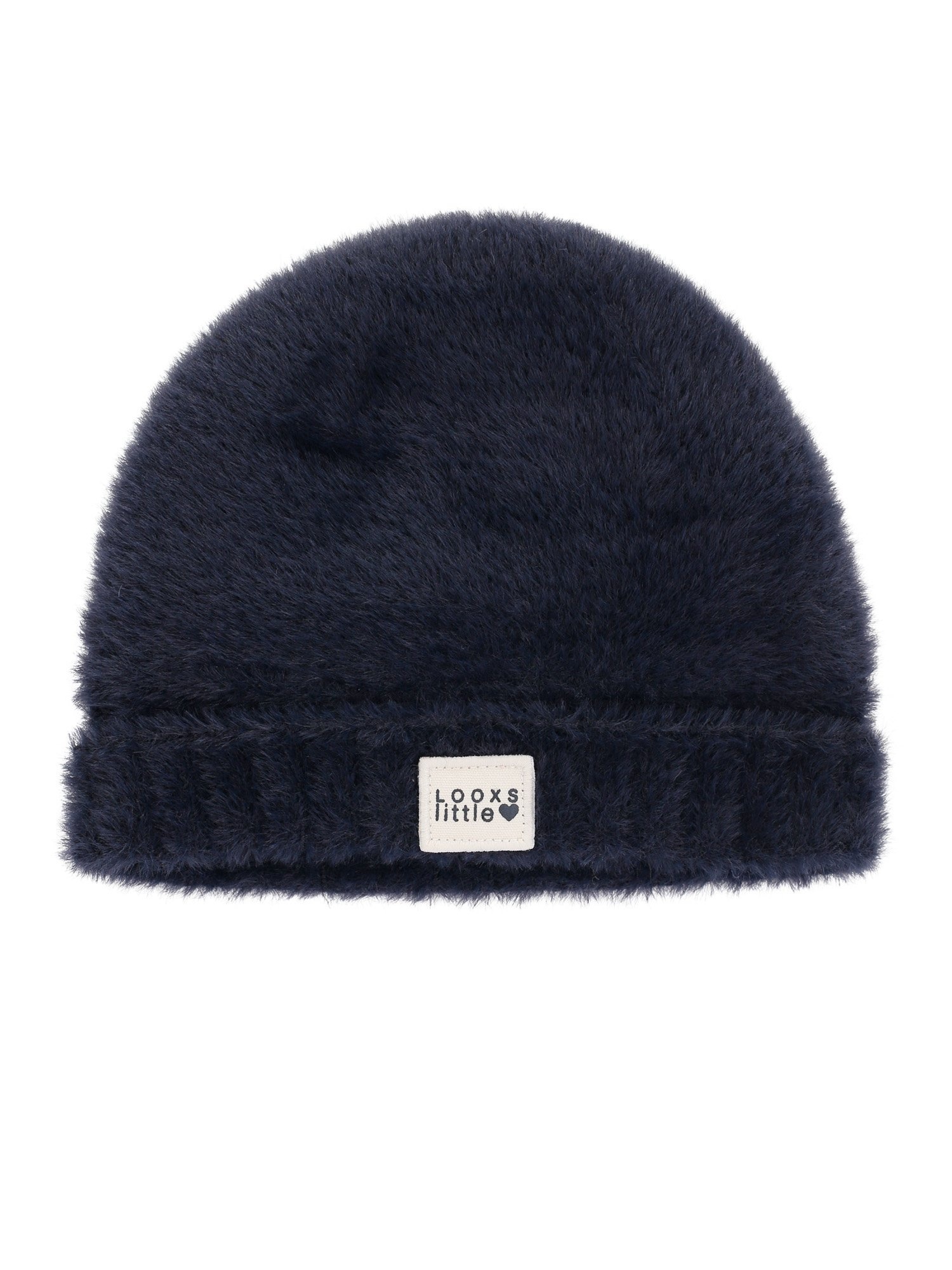 LOOXS Little winter muts meisjes - navy blauw - gebreid/bond afbeelding