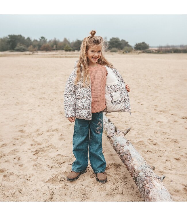 Your wishes winter winterjas meisjes - roze - Fall Garden - puffer