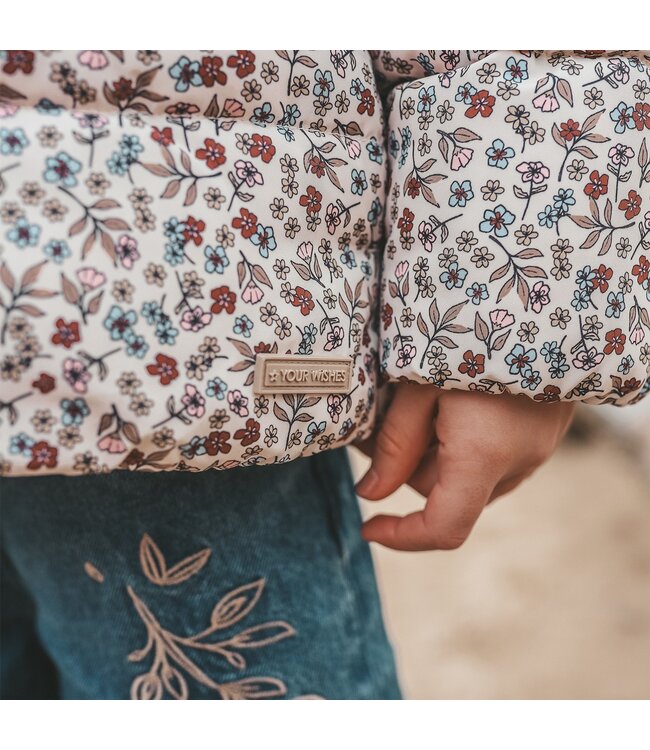 Your wishes winter winterjas meisjes - roze - Fall Garden - puffer