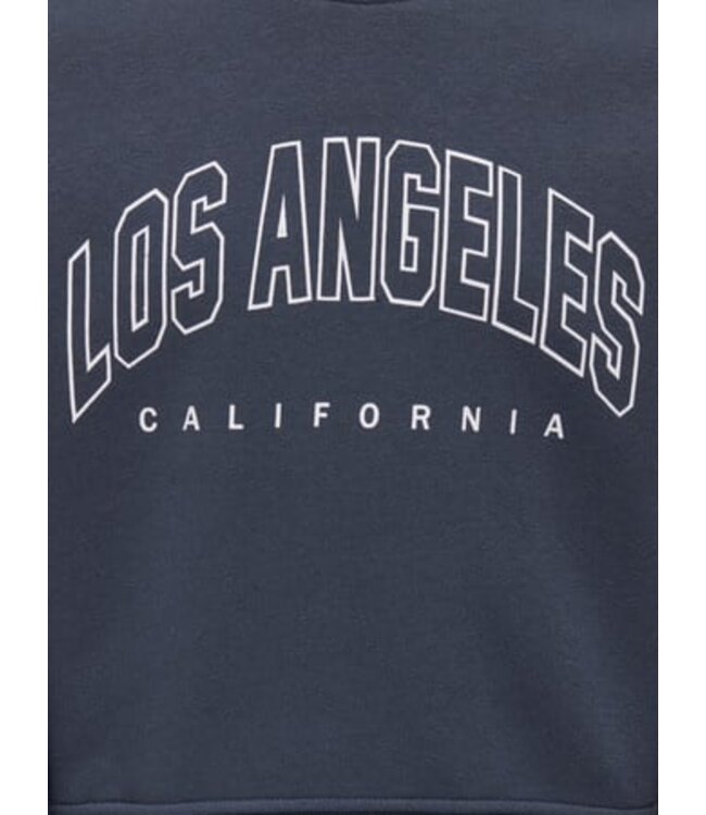 Kids ONLY winter sweater meisjes - blauw - KogSweat - loose fit