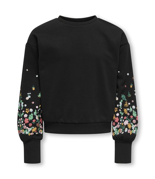 Kids ONLY winter sweater meisjes - zwart - KogBrooke - regular fit